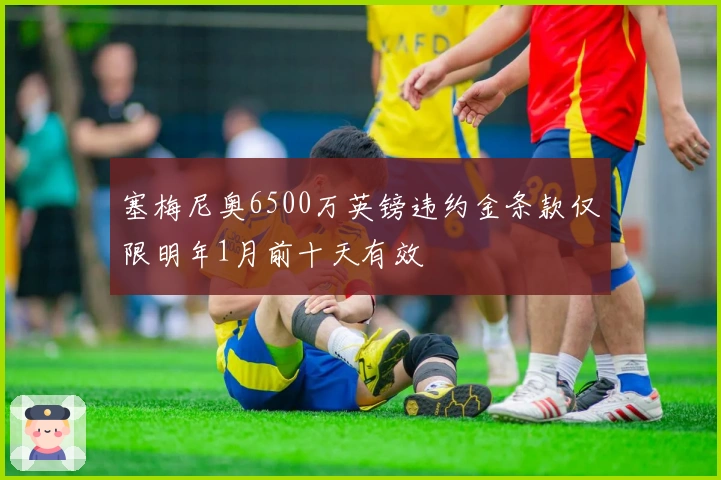 塞梅尼奥6500万英镑违约金条款仅限明年1月前十天有效